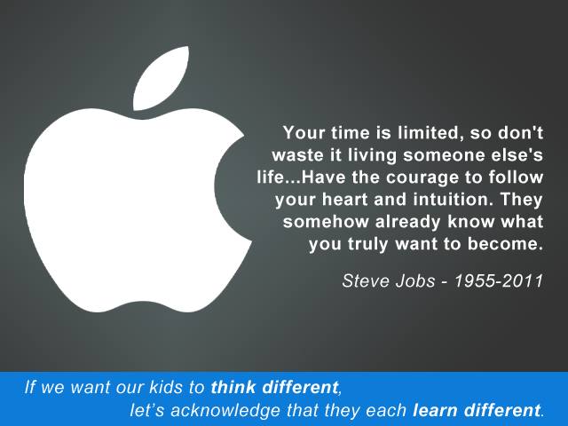 Think Different...Learn Different